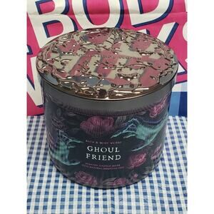 BBW Ghoul Friend Large 3 Wick Candle Halloween Home Fragrance Decor Holiday